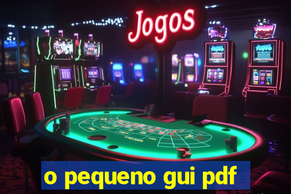 o pequeno gui pdf